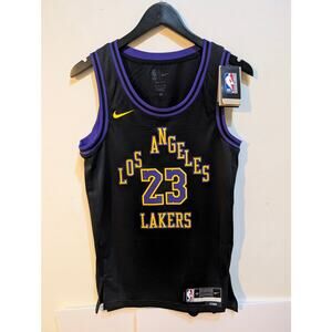 Nike Lebron James Lakers Swingman City Edition 2023-2024 Jersey Sz 40 Small